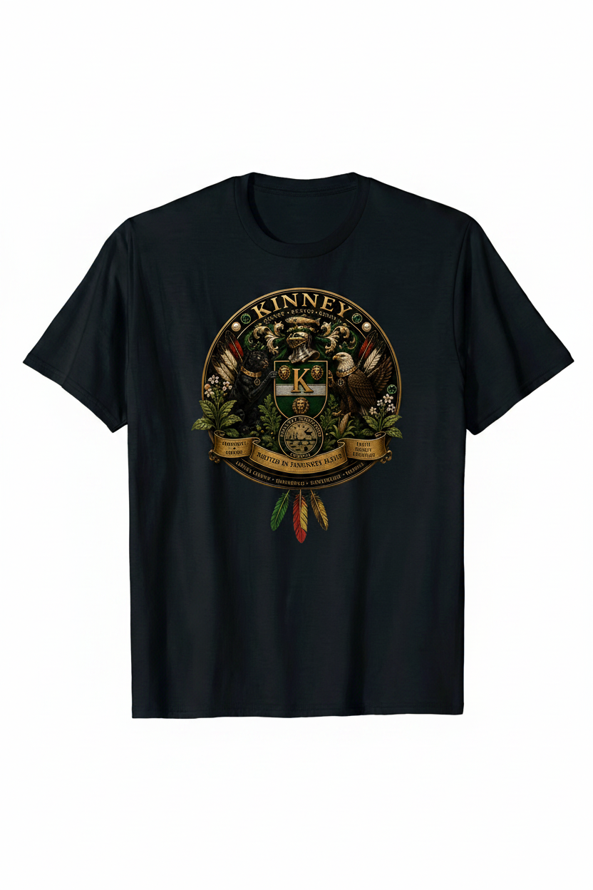 Kinney Family Crest T-Shirt